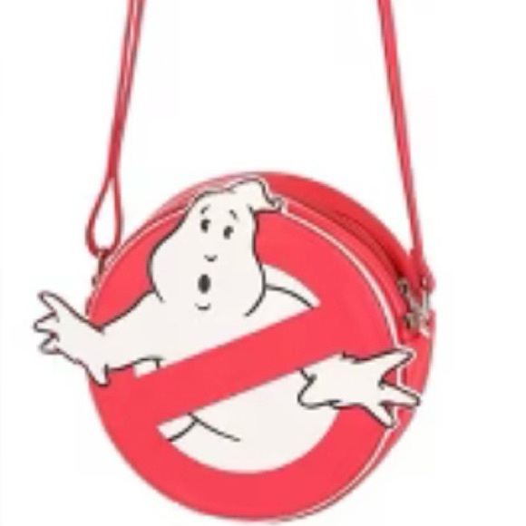 Ghostbusters Red and White Crossbody Bag - Picture 1 of 4